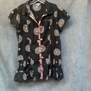 Papaya tunic top with pockets